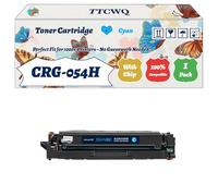 Compatible for Canon CRG-054H CRG-054H Toner Cartridge Work for Canon i-SENSYS LBP623Cdw i-SENSYS LBP621Cw i-SENSYS MF641Cw i-SENSYS MF643Cdw i-SENSYS Printers (1 Pack Cyan)