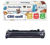 Compatible for Canon CRG-059H Toner Cartridge Work for Canon i-SENSYS LBP852Cx Printers, with Chip, High Yield 25500 Pages, High-Definition Printing (1 Pack Black)