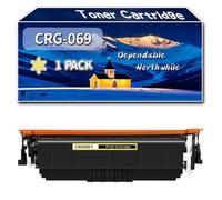 Compatible for Canon CRG-069 Toner Cartridge, Work for Canon i-SENSYS LBP673Cdw MF752Cdw MF754Cdw Printers, Toner Cartridge 5094C002 5093C002 5092C002 5091C002 (1 Pack Yellow)