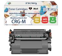 Compatible for Canon CRG-M Toner Cartridges Work for Canon imageCLASS D660 Series D661 D680 D760 D760 Series D761 D780 D780 Series Printers (1 Pack Black)