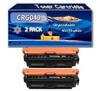 Compatible for Canon CRG040 Toner Cartridge, Work for Canon LBP710 LBP712 Printers, Toner Cartridge 0460C001AA 0458C001AA 0456C001AA 0454C001AA (2 Pack Black)
