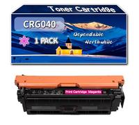 Compatible for Canon CRG040 Toner Cartridge, Work for Canon LBP710 LBP712 Printers, Toner Cartridge 0460C001AA 0458C001AA 0456C001AA 0454C001AA (1 Pack Magenta)
