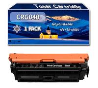 Compatible for Canon CRG040 Toner Cartridge, Work for Canon LBP710 LBP712 Printers, Toner Cartridge 0460C001AA 0458C001AA 0456C001AA 0454C001AA (1 Pack Black)
