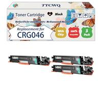Compatible for Canon CRG046 Toner Cartridge Work for Canon ImageCLASS MF733Cdw MF731Cdw MF735Cdw LBP654Cdw Printers (3 Pack Black)