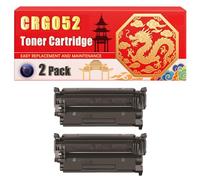 Compatible for Canon CRG052 i-SENSYS LBP212 LBP214 LBP215 MF421 MF426 MF428 MF429 Multifunction Toner Cartridge Printers, With Chip Large Capacity 3100 Pages (2-Pack Black)