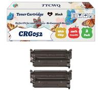Compatible for Canon CRG052 Toner Cartridge Work for Canon i-SENSYS LBP212 LBP214 LBP215 MF421 MF426 MF428 MF429 Printers (2-Pack Black)