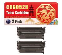 Compatible for Canon CRG052H i-SENSYS LBP212 LBP214 LBP215 MF421 MF426 MF428 MF429 Multifunction Toner Cartridge Printers, With Chip Large Capacity 9000 Pages (2-Pack Black)