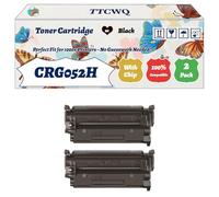 Compatible for Canon CRG052H Toner Cartridge Work for Canon i-SENSYS LBP212 LBP214 LBP215 MF421 MF426 MF428 MF429 Printers (2-Pack Black)