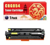 Compatible for Canon CRG054 LBP621 LBP623 MF641 MF643 MF645 Toner Cartridge Printers, With Chip Large Capacity 1500 Pages (1 Pack Black)