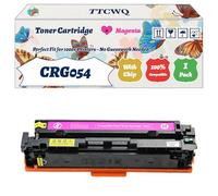 Compatible for Canon CRG054 Toner Cartridge Work for Canon LBP621 LBP623 MF641 MF643 MF645 Printers, with Chip, High Yield 1500 Pages, High-Definition Printing (1 Pack Magenta)