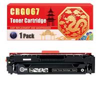 Compatible for Canon CRG067 LBP631 LBP633 MF651 MF655 MF657 Toner Cartridge Printers, With Chip Large Capacity 1350 Pages (1 Pack Black)