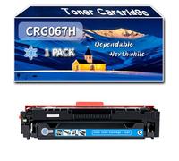 Compatible for Canon CRG067H Toner Cartridge, Work for Canon LBP631 LBP633 MF651 MF655 MF657 Printer, Toner Cartridge 5102C002 5101C002 5100C002 5099C002 (1 Pack Cyan)