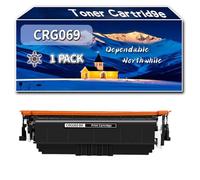 Compatible for Canon CRG069 Toner Cartridge, Work for Canon i-SENSYS MF752 MF754 LBP673 Printers, Toner Cartridge 5098C002 5097C002 5096C002 5095C002 (1 Pack Black)