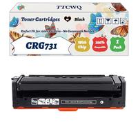 Compatible for Canon CRG731 Toner Cartridges Work for Canon Color imageCLASS LBP-7110 cw LBP-7100 cn LBP-7100 Series LBP-7110 Printers (1 Pack Black)