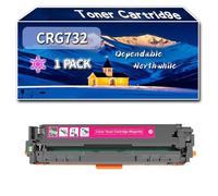 Compatible for Canon CRG732 Toner Cartridge, Work for Canon i-SENSYS LBP7780 Printers, Toner Cartridge 6264B002 6262B002 6260B002 6261B002 (1 Pack Magenta)