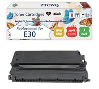 Compatible for Canon E30 Toner Cartridges Work for Canon PC 920 PC 920 Series PC 921 PC 940 PC 940 Series PC 941 PC Printers (1 Pack Black)