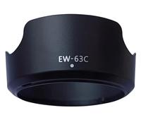 Compatible For Canon EF-S 18-55mm F/3.5-5.6 IS STM - EW-63C 58mm ABS Lens Hood Protector