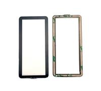 Compatible For Canon EOS 6D， Top Cover Small External Protective LCD Display Screen Outer Window Glass Camera Repair Parts + Tape Replace