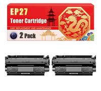 Compatible for Canon EP27 LaserBase MF5650 i-SENSYS MF3240 MF5730 MF5750 MF-27 Toner Cartridge Printers, With Chip Large Capacity 4000 Pages (2-Pack Black)