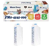 Compatible for Canon FM0-4545-000 Waste Toner Container Work for Canon iRC7055 iRC7055i iRC7065 iRC7065i iRC9065 Pro iRC9075 Printers (2-Pack Black)