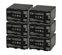 Compatible For Canon，For BP-A60 Battery，For C200 C200B C220B C300 MK II BP-A30 BP-A90 6800mAh Camera Batteries(6PCS-Battery)