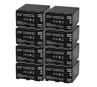 Compatible For Canon，For BP-A60 Battery，For C200 C200B C220B C300 MK II BP-A30 BP-A90 6800mAh Camera Batteries(8PCS-Battery)