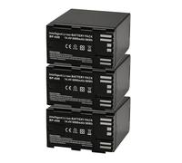 Compatible For Canon，For BP-A60 Battery，For C200 C200B C220B C300 MK II BP-A30 BP-A90 6800mAh Camera Batteries(3PCS-Battery)