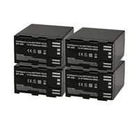 Compatible For Canon，For BP-A60 Battery，For C200 C200B C220B C300 MK II BP-A30 BP-A90 6800mAh Camera Batteries(4PCS-Battery)