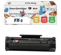Compatible for Canon FX-3 Toner Cartridges Work for Canon CFX-L3400IF CFX-L4500 Fax L220 Fax L260I Fax L295 Fax L3500IF Fax Printers (1 Pack Black)