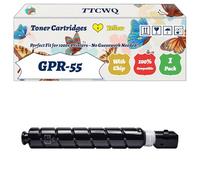 Compatible for Canon GPR-55 C-EXV51 Toner Cartridges Work for Canon iR ADVANCE DX 6000i MFP DX C5740i DX Printers (1 Pack Yellow)