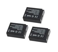 Compatible for Canon LP-E17 Battery with Charger for Rebel T6i T7i T6s Kiss X8i EOS 77D 750D 760D 200D 800D 8000D 1300mAh,Accessories(3 Battery)