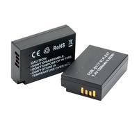 Compatible for Canon LP-E17 Battery with Charger for Rebel T6i T7i T6s Kiss X8i EOS 77D 750D 760D 200D 800D 8000D 1300mAh,Accessories(2 Battery)