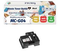Compatible for Canon MC-G04 Waste Toner Bottle Work for Canon Pixma G1530 G1430 G3470 G3470 Red G3470 White G2430 Printers (1 Pack Black)