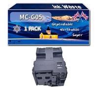 Compatible for Canon MC-G05 Ink Waste Container, Work for Canon MAXIFY GX1040 GX2040 Printers, Ink Waste Container MCG05 6176C001 (1 Pack Black)