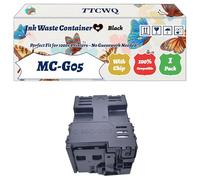 Compatible for Canon MC-G05 Ink Waste Container Work for Canon MAXIFY GX1040 GX2040 Printers, with Chip, High Yield 7000 Pages, High-Definition Printing (1 Pack Black)