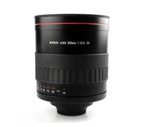 Compatible for Canon,Nikon,900mm F8 Mirror Lens | 900mm F8 mirror telephoto lens,T2 mount adapter,DSLR(L-Mount)