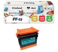 Compatible for Canon PF-03 Printhead Work for Canon ImagePROGRAF IPF 700 IPF 710 IPF 720 IPF 760 IPF 760 M40 Printers (1 Pack Black)