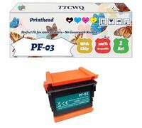 Compatible for Canon PF-03 Printhead Work for Canon imagePROGRAF iPF5000 iPF6000s iPF8000 iPF8000s iPF9000 iPF9000S Printers (1 Set)