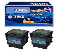 Compatible for Canon PF-04 Print Head, Work for Canon imagePROGRAF IPF 650 IPF 685 IPF 755 IPF 780 IPF 655 IPF 750 Printers, Print Head 3603B001AA PF 04 (2-Pack Black)