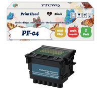 Compatible for Canon PF-04 Print Head Work for Canon imagePROGRAF IPF 765 IPF 785 IPF 680 IPF 750 M40 MFP IPF 770 L 36 IPF670 MFP Printers (1 Pack Black)
