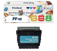 Compatible for Canon PF-05 Printhead Work for Canon imagePROGRAF iPF6300 iPF6300s iPF6350 Printers, with Chip, High Yield 20000 Pages, High-Definition Printing (1 Set)