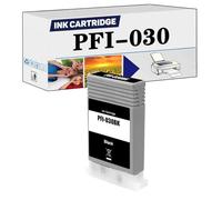 Compatible for Canon PFI-030 PFI030 Ink Cartridge High Capacity 55ML Replacement To Use With TA-20 TA-30 Printers BK*1