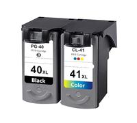 Compatible for Canon PG-40/CL-41 Ink Cartridge for PIXMA iP1600 iP1900 MP140 MP150 MX300 Printers