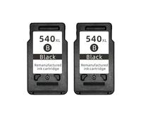 Compatible for Canon PG-540 CL-541 Ink Cartridge 2-Pack for Canon MG2250 MG3150 MG3650 MG4200 MG4250 MX375 MX475 TS5150 TS5151 Printers(2 Black)