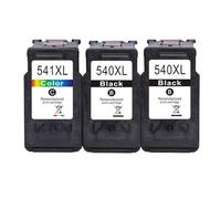 Compatible for Canon PG-540 CL-541 Ink Cartridge 2-Pack for MG3150 MG3650 MG4250 MX475 Printers(2Black 1Color)