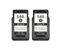 Compatible for Canon PG-540 CL-541 Ink Cartridge 2-Pack for MG3150 MG3650 MG4250 Printer(2 Black)
