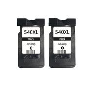 Compatible for Canon PG-540XL CL-541XL High Yield Ink Cartridge 2-Pack for MG3550 MG4150 MG4250 Printers(2BK)