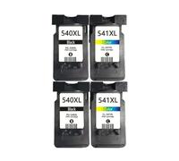 Compatible for Canon PG-540XL CL-541XL High Yield Ink Cartridge 2-Pack for MG3550 MG4150 MG4250 Printers(2BK 2COLOR)