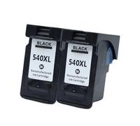 Compatible for Canon PG-540XL CL-541XL Ink Cartridge for PIXMA MG3550 MG4250 Printer(2 BK)
