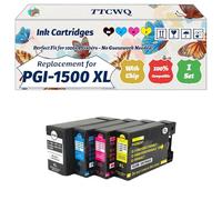 Compatible for Canon PGI-1500XL Ink Cartridges Work for Canon MAXIFY MB2300 MB2755 MB2155 MB2350 MB2050 MB2000 MB2750 Printers (1 Set)